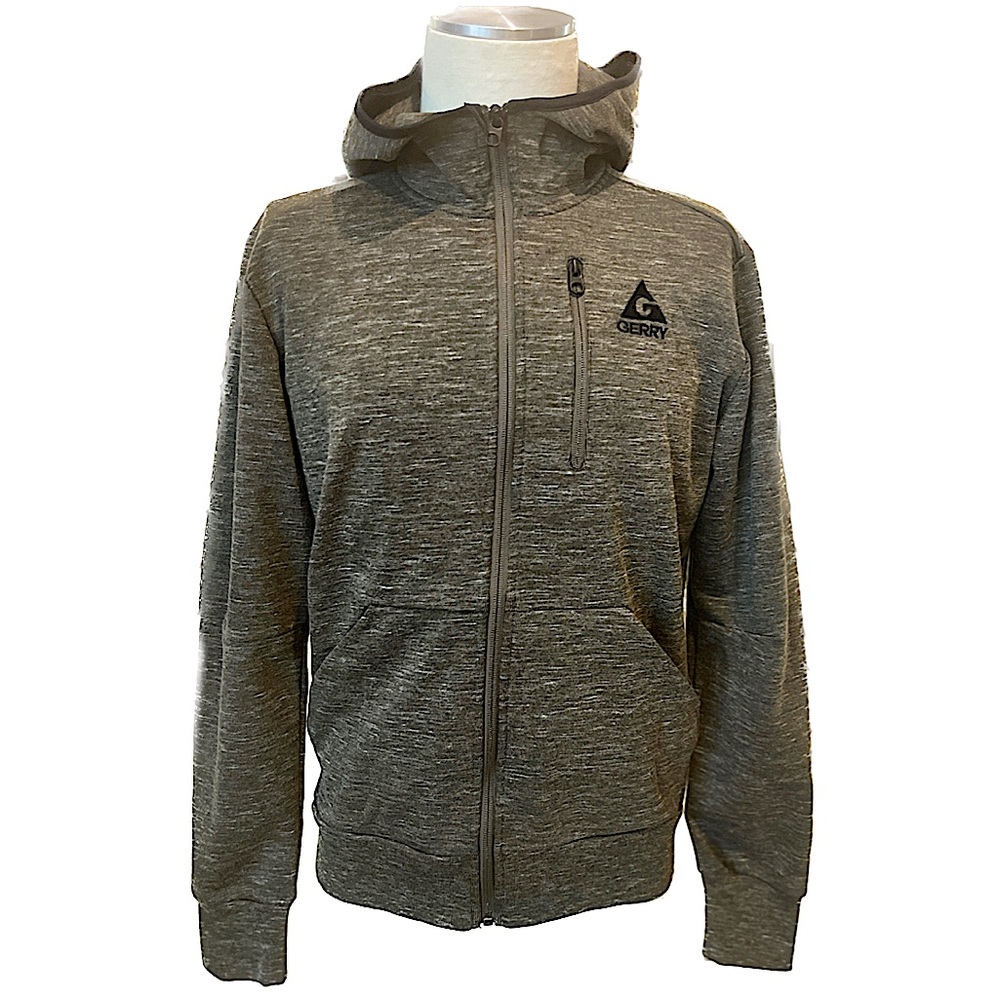 Gerry Green Mix Colored Full Zip Hoodie Jacket, Men’s Size Medium. - Picture 6 of 9